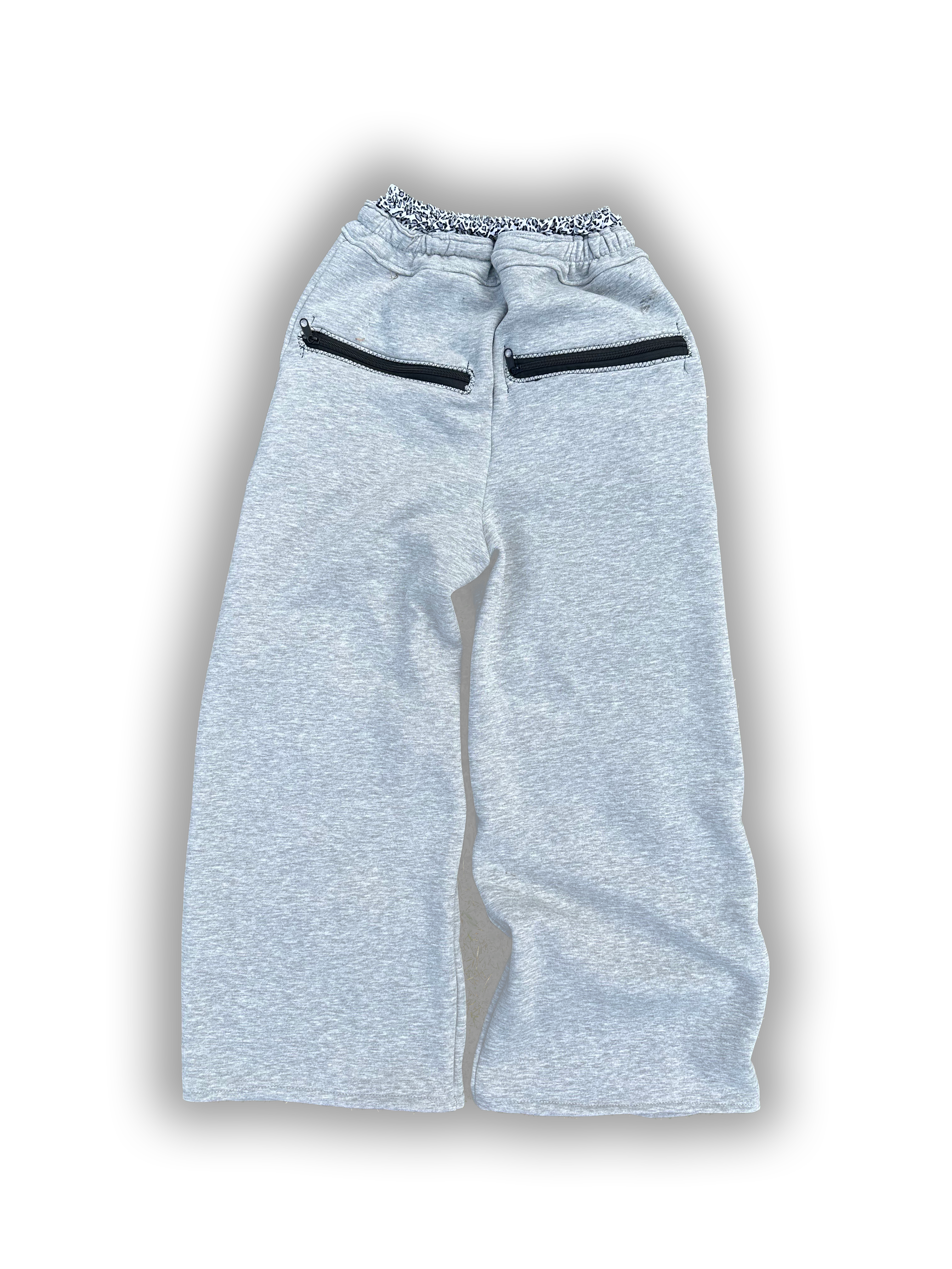 Snow Leopard Print Baggy Joggers